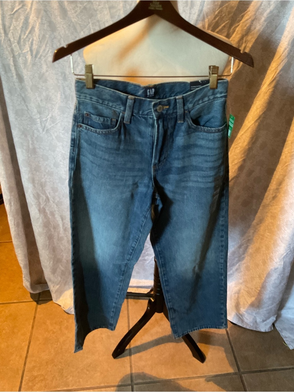GAP Boys 90s Relaxed Adjustable Waist Jeans